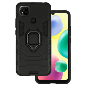 Ring Armor Case for Xiaomi Redmi 10A Black