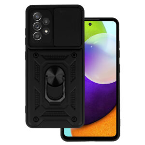 Slide Camera Armor Case for Samsung Galaxy A52/A52S Black