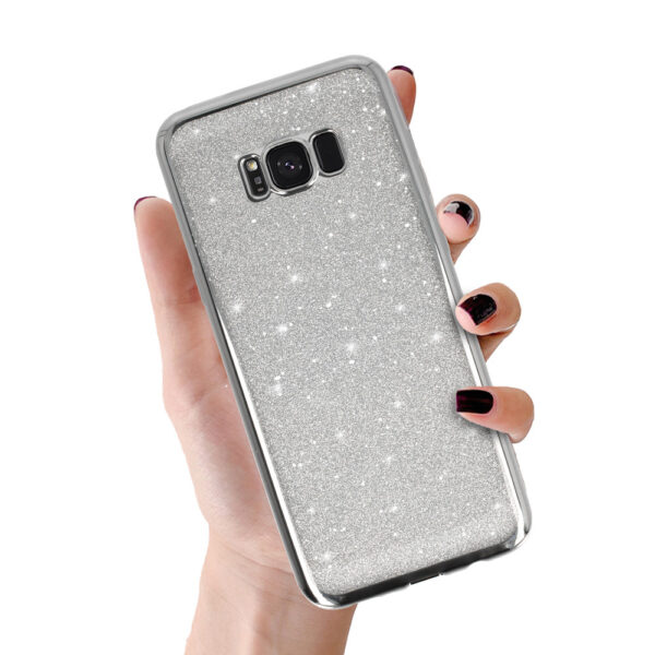 Elektro Glitter Case for SAMSUNG GALAXY S8 EDGE SILVER