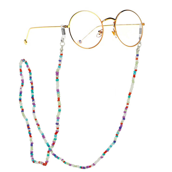 Glasses chain beads design 7