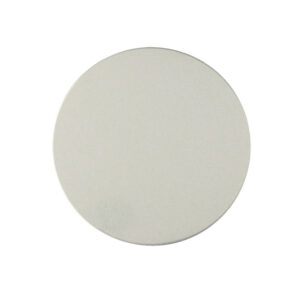 Metal plate for magnet holders - round 40mm silver