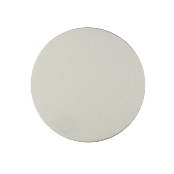 Metal plate for magnet holders - round 40mm silver