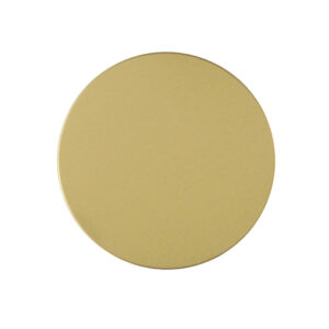 Metal plate for magnet holders - round 40mm gold