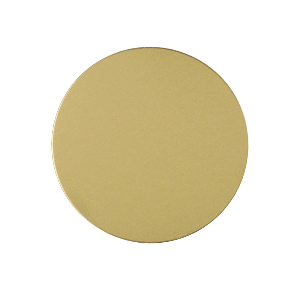 Metal plate for magnet holders - round 40mm gold