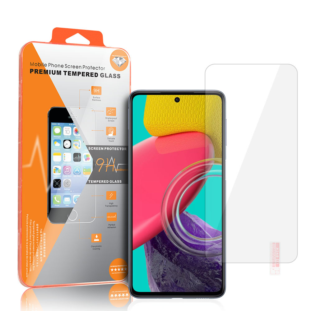 Tempered Glass Orange for SAMSUNG GALAXY M53 5G