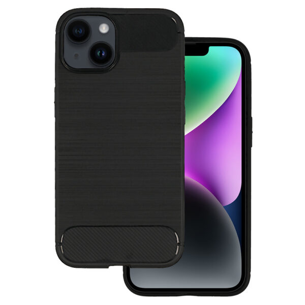 Back Case CARBON for IPHONE 14 Black