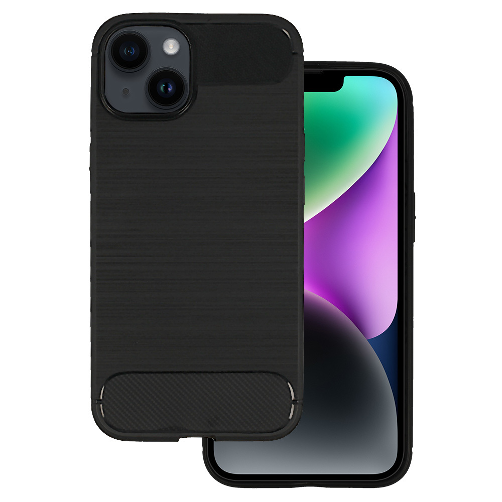 Back Case CARBON for IPHONE 14 Black