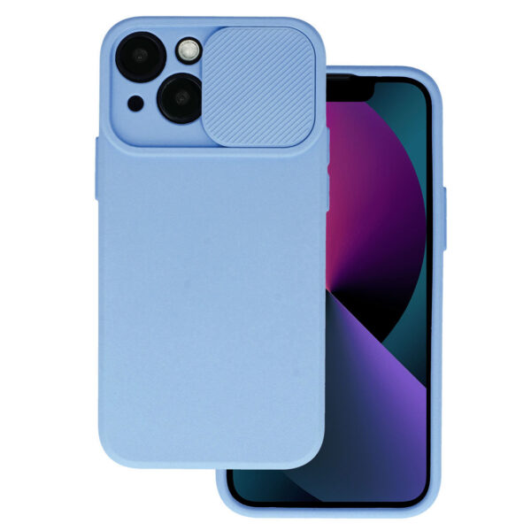 Camshield Soft for Iphone 14 Plus Light purple