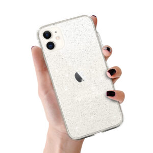 Crystal Glitter Case for Iphone 11 Silver