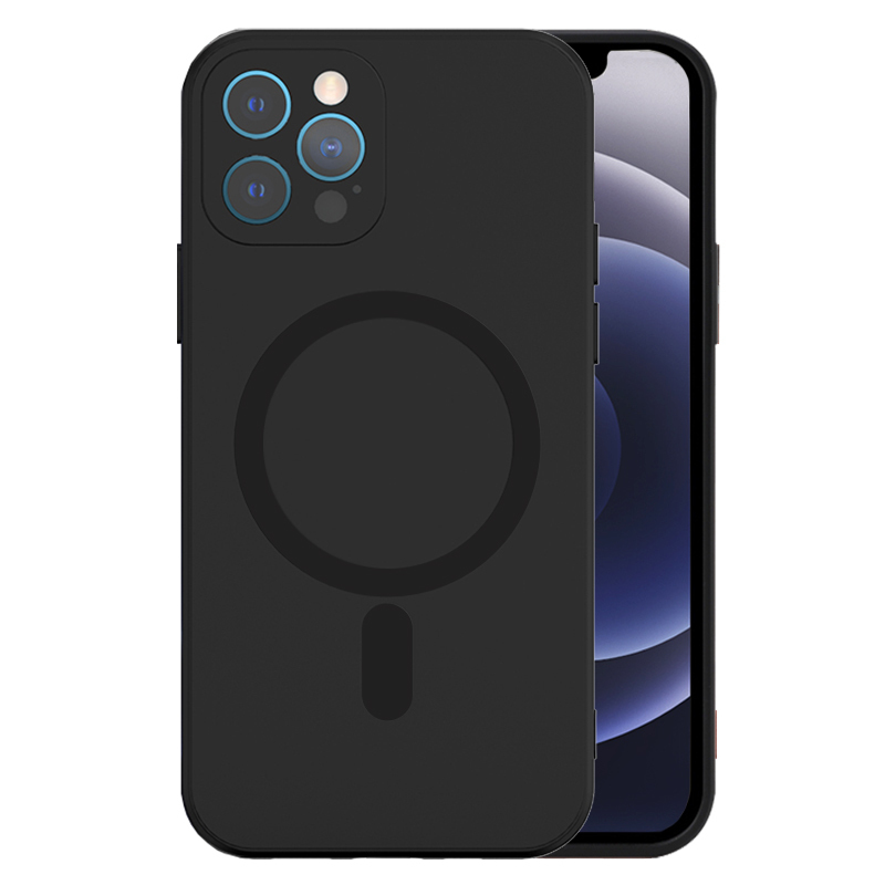 TEL PROTECT MagSilicone Case for Iphone 14 Pro Black