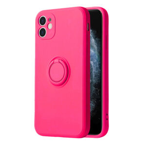 Vennus Silicone Ring for Iphone 14 Plus Pink