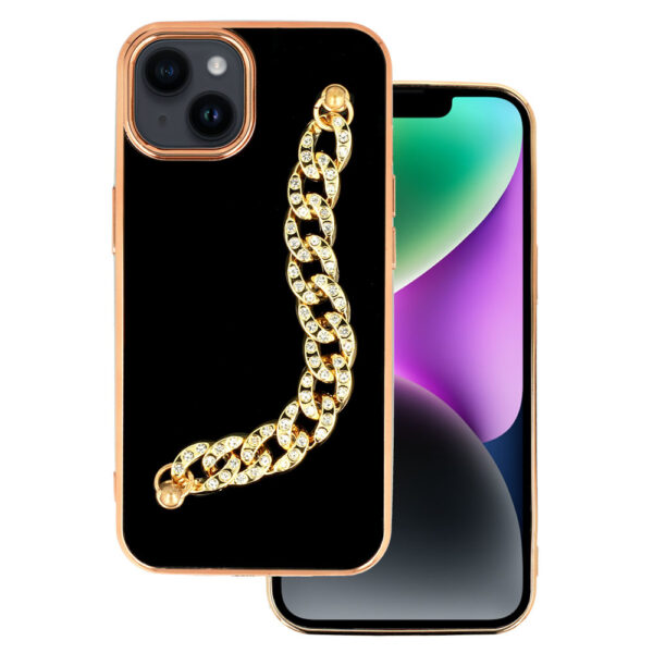 Trend Case for Iphone 14 Plus design 4 black