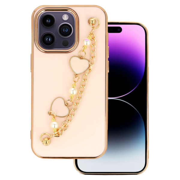 Trend Case for Iphone 14 Pro design 3 light pink