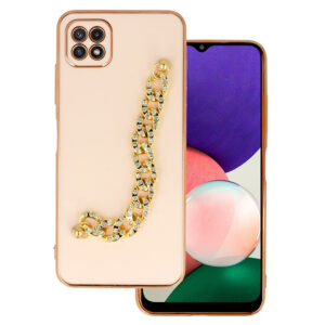 Trend Case for Samsung Galaxy A22 5G design 4 light pink
