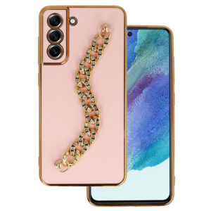 Trend Case for Samsung Galaxy S21 FE design 4 light pink