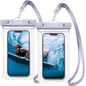 Case SPIGEN A601 Universal AMP04524 Waterproof Case (2-Pack) - Aqua Blue