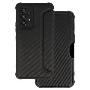 Razor Carbon Book Case for Samsung Galaxy A13 4G black