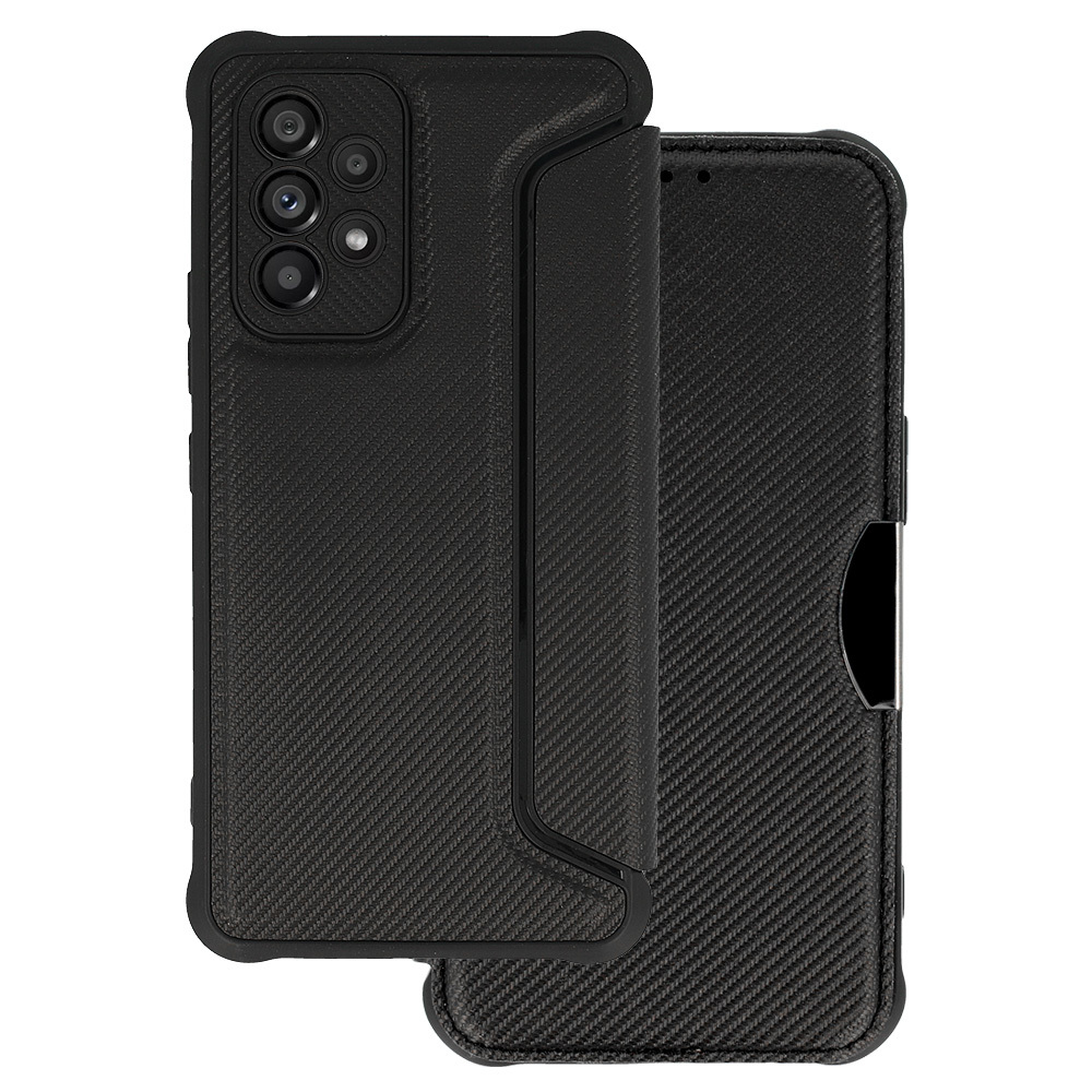 Razor Carbon Book Case for Samsung Galaxy A52/A52S black