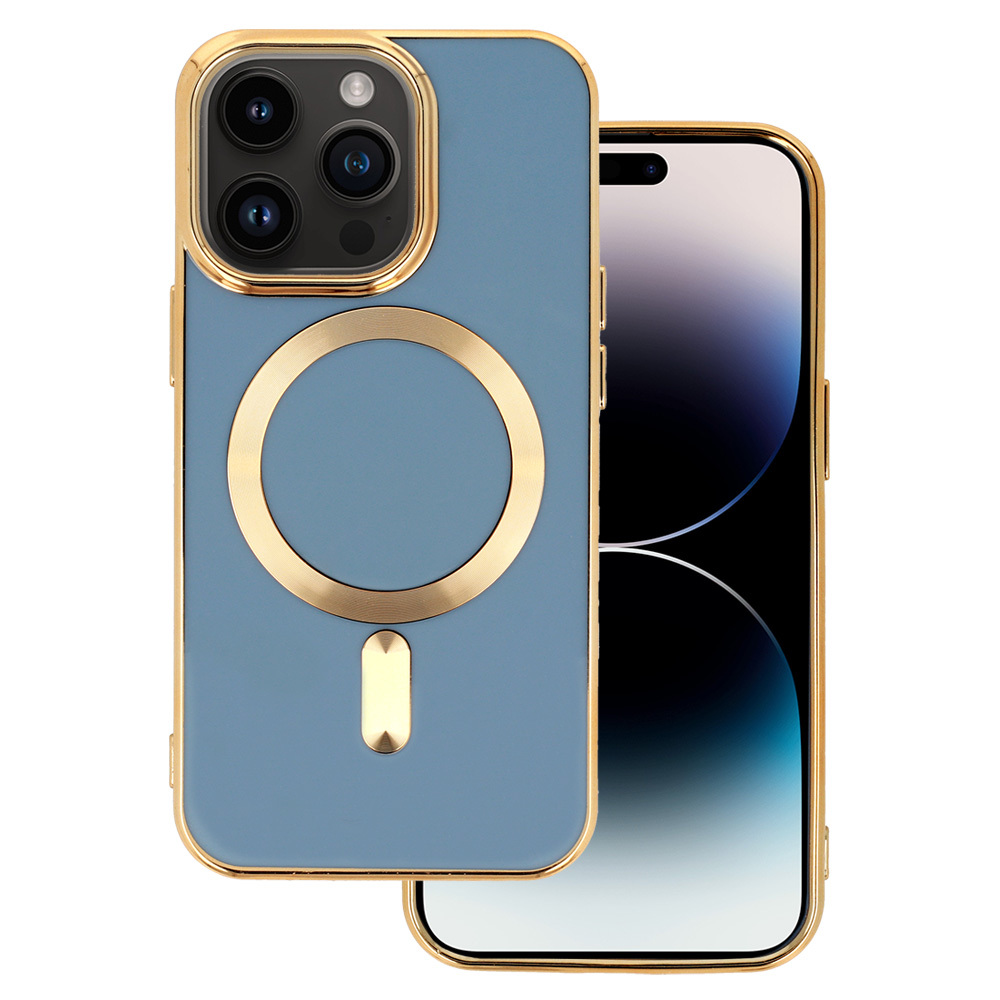 Beauty Magsafe Case for Iphone 13 Pro Max blue