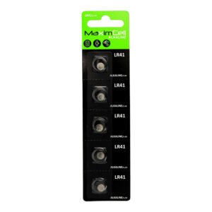 MaximCell Alkaline batteries LR41 - 5pcs