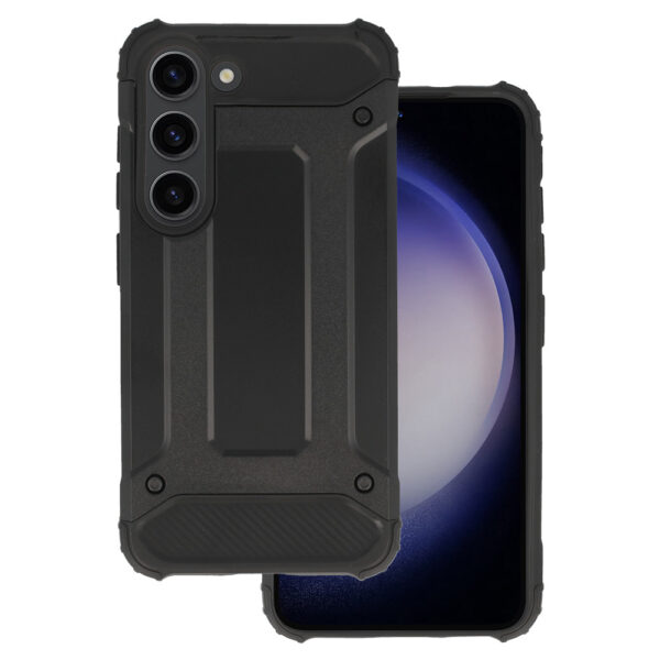 Armor Carbon Case for Samsung Galaxy S23 Black