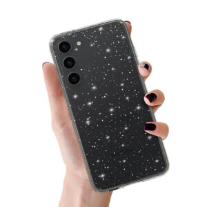 Crystal Glitter Case for Samsung Galaxy S23 Silver