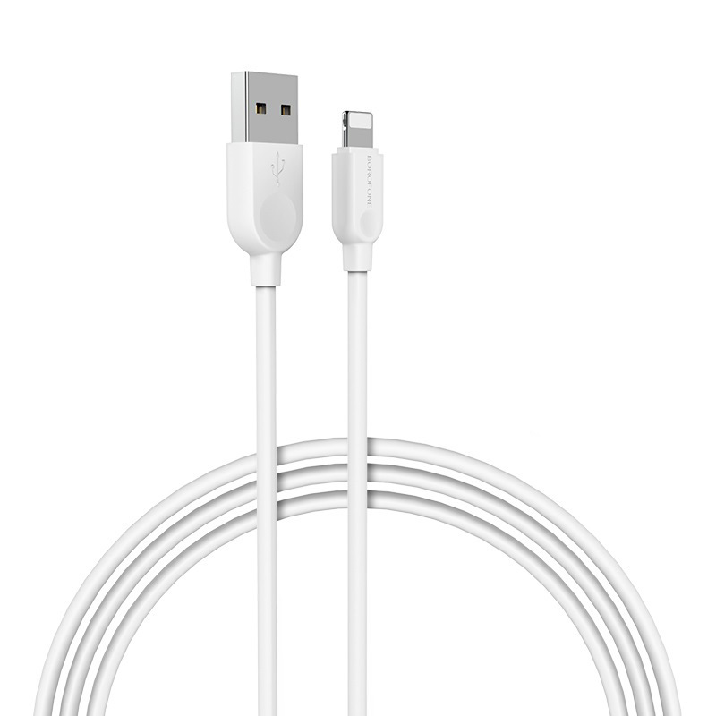 product-83591 Borofone Cable BX14 LinkJet - USB to Lightning - 2,4A 1 metre white