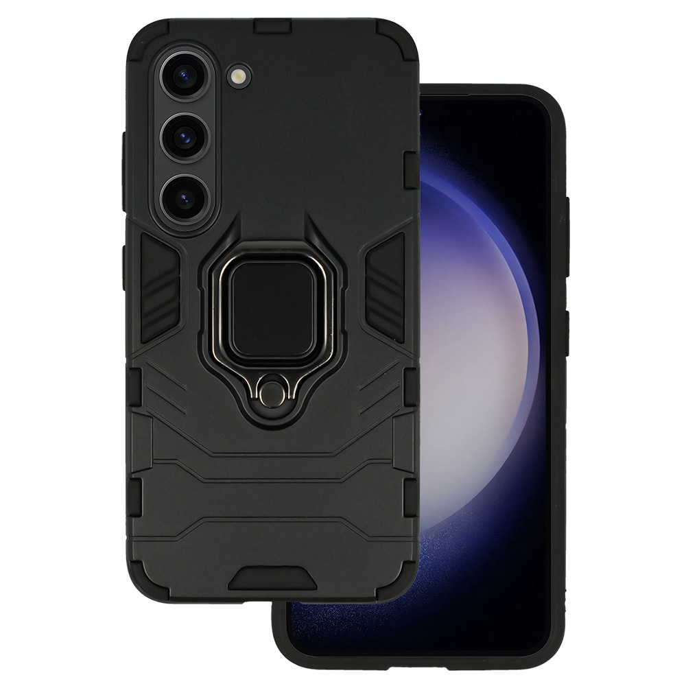 Ring Armor Case for Samsung Galaxy S23 Black