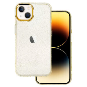 Tel Protect Gold Glitter Case for Iphone 13 gold