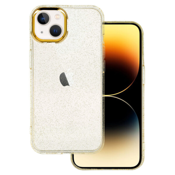 Tel Protect Gold Glitter Case for Iphone 13 gold