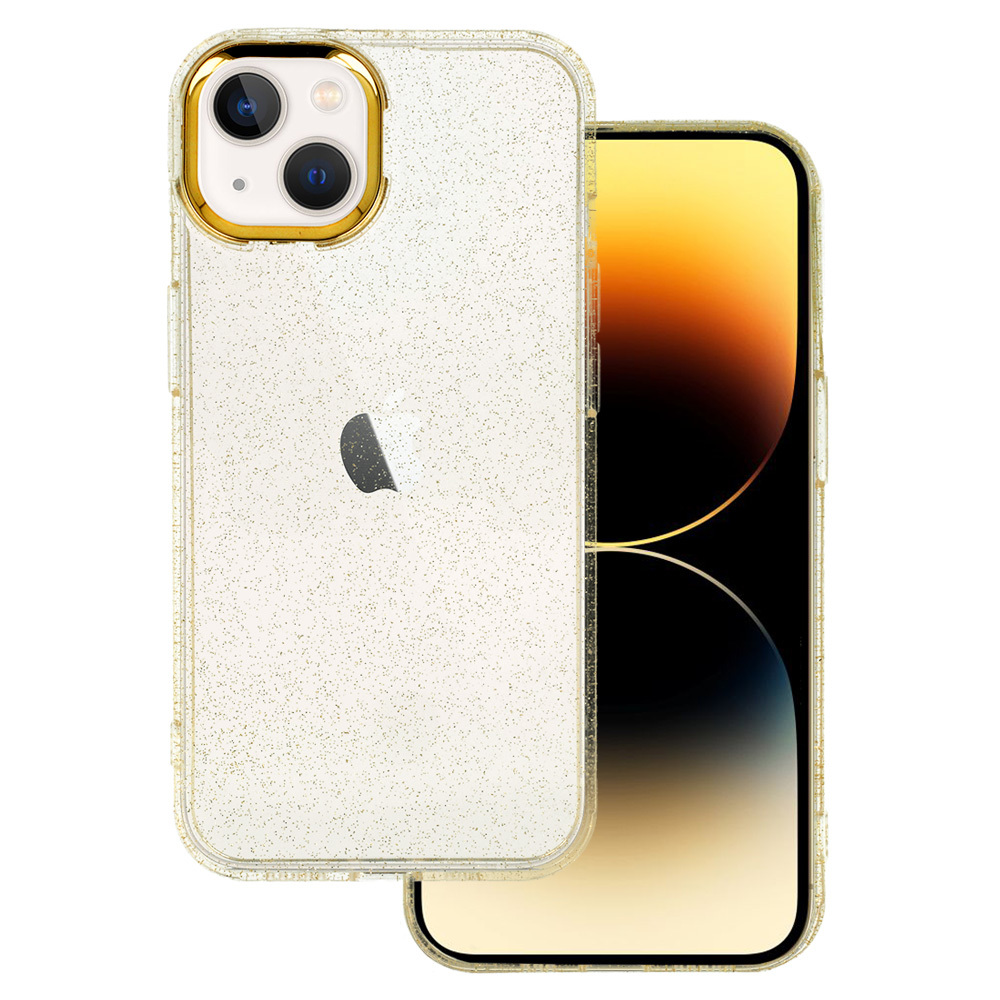 Tel Protect Gold Glitter Case for Iphone 13 gold