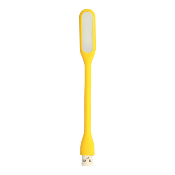 Mini LED Lamp Silicone USB Yellow