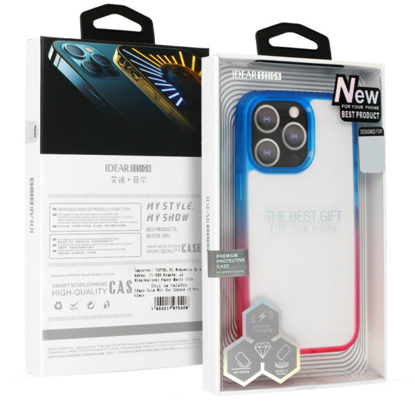 IDEAR Case W15 for Iphone 14 Plus navy-red