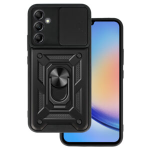 Slide Camera Armor Case for Samsung Galaxy A34 5G Black