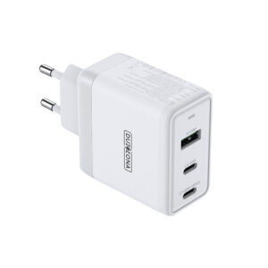 Dux Ducis Duzzona wall charger T1 GaN - USB + 2xType C - PD 65W white