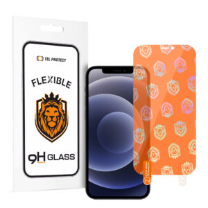 Tel Protect Best Flexible Hybrid Tempered Glass for IPHONE 12/12 PRO