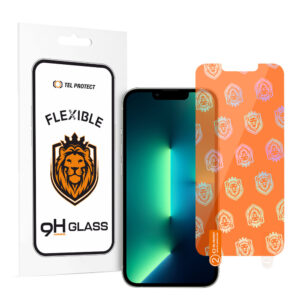 Tel Protect Best Flexible Hybrid Tempered Glass for IPHONE 13 PRO MAX/14 PLUS
