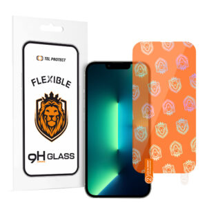 Tel Protect Best Flexible Hybrid Tempered Glass for IPHONE 13/13 PRO/14/16E