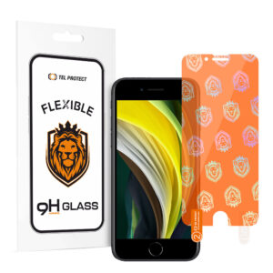 Tel Protect Best Flexible Hybrid Tempered Glass for IPHONE SE 2020/SE 2022