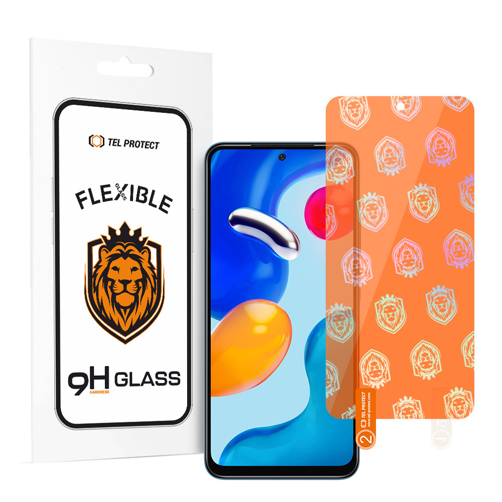 Tel Protect Best Flexible Hybrid Tempered Glass for XIAOMI REDMI NOTE 11/NOTE 11S