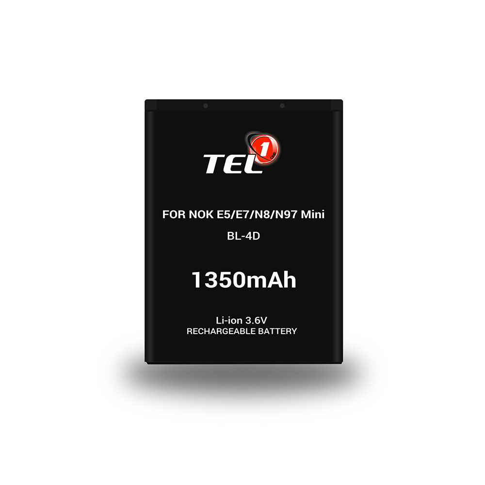 Tel1 Battery for Nokia E5/E7/N8/N97 Mini (BL-4D) 1350mAh Li-ion