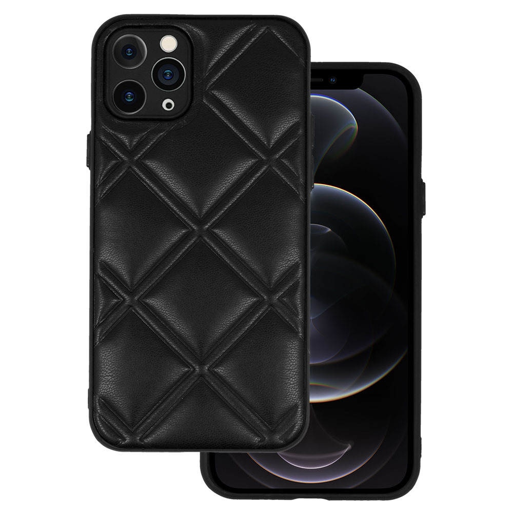 Leather 3D Case for Iphone 11 Pro design 3 black