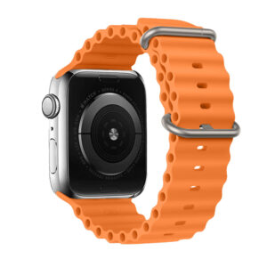 Silicone loop for Apple Watch 42/44/45/49 design 1 orange