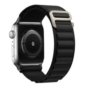 Nylon loop for Apple Watch 42/44/45/49 design 2 black