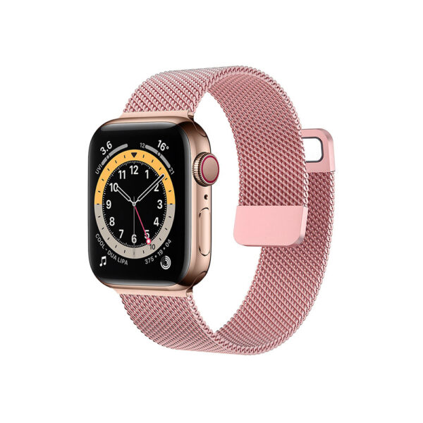 Milanese bracelet loop for Apple Watch 38/40/41mm rose gold