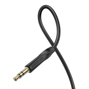Borofone Cable AUX BL16 - jack 3,5mm to jack 3,5mm - 1 metr black