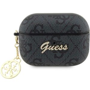 Original Case GUESS 4G Charm Collection GUAP2G4GSMK for Airpods Pro 2 cover black