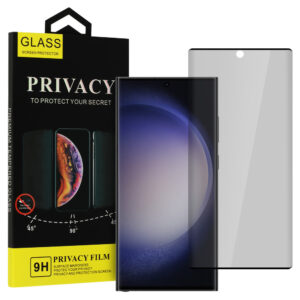 Tempered Glass Privacy Glass for SAMSUNG GALAXY S23 ULTRA BLACK
