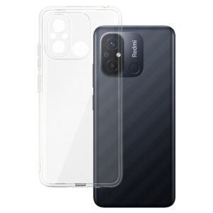 Back Case 2 mm Perfect for XIAOMI REDMI 12C/11A TRANSPARENT