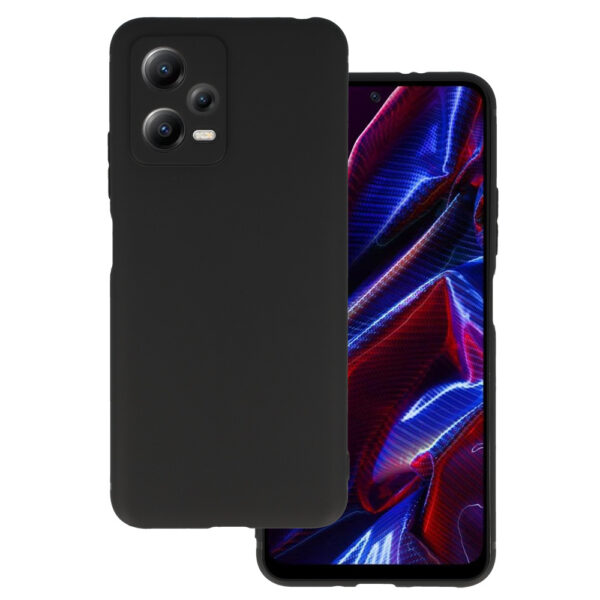 Back Case MATT for XIAOMI REDMI NOTE 12 5G/POCO X5 Black